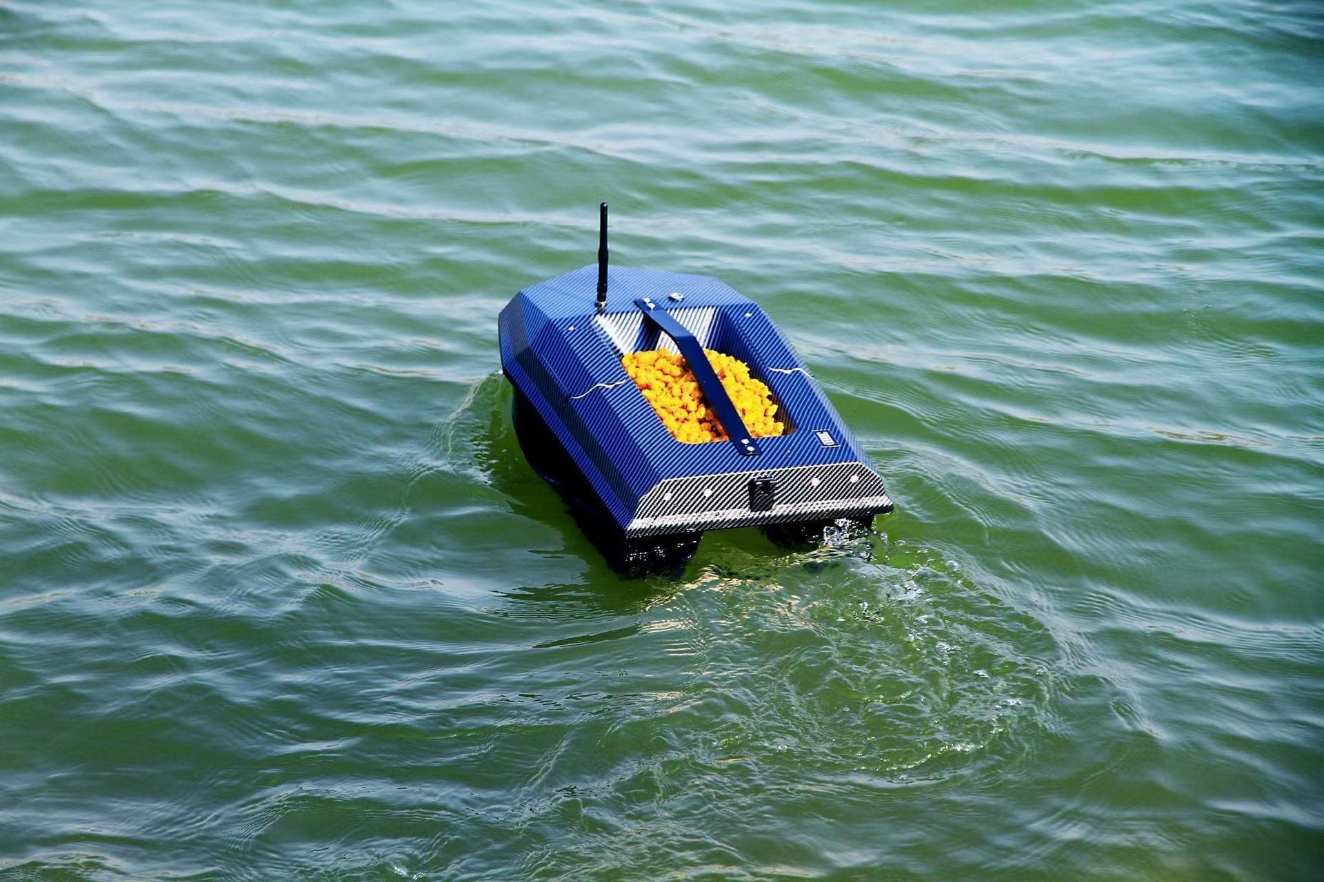 Futterboote mit GPS: Nie wieder den richtigen Platz verpassen