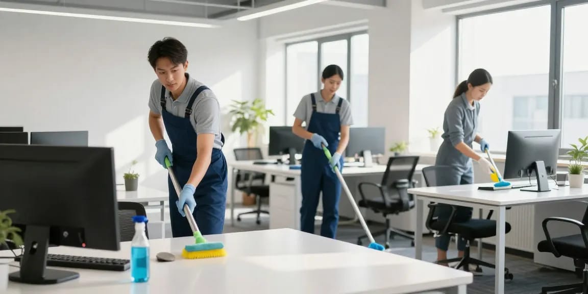 Professionelle Büroreinigung Gelsenkirchen für saubere Arbeitsplätze und vertrauensvollen Service.