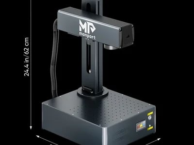 Farbmarkierungen auf Metall leicht gemacht mit dem MOPA-Faserlaser der Monport GA-Serie