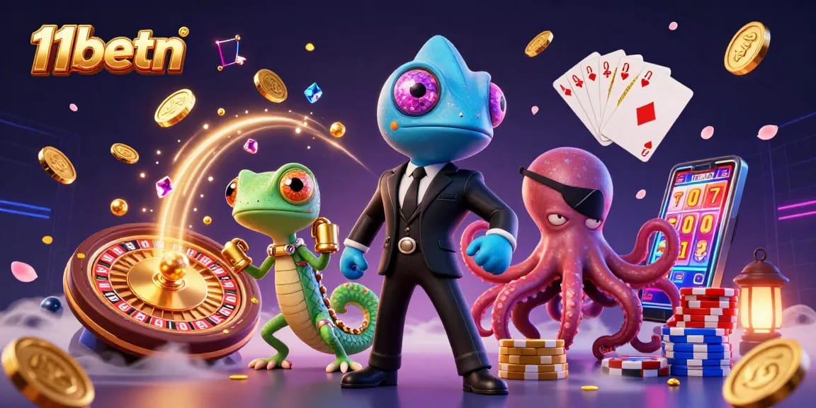 Experience excitement with 11betn's vibrant and dynamic casino gaming scene, featuring thrilling card games and roulette.