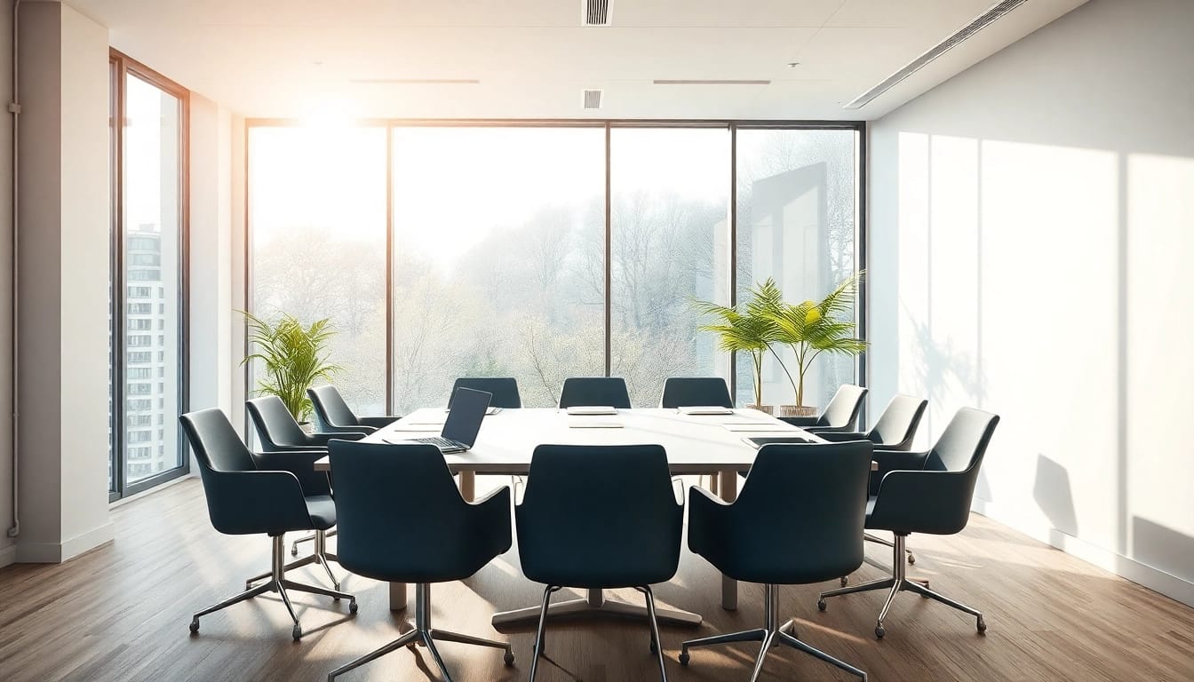 Professioneller Headhunter Braunschweig in einem modernen Büro mit einladendem Ambiente.