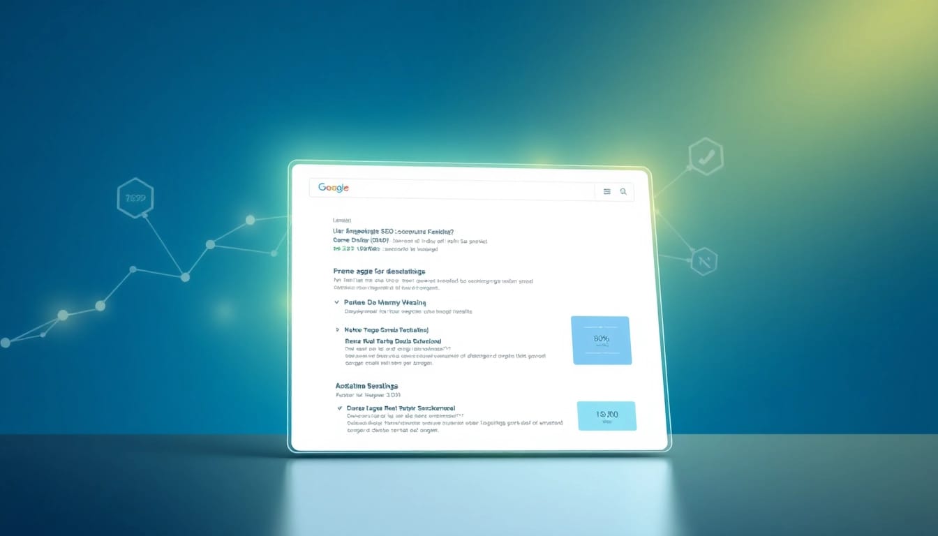 Visualisieren Sie das SEO-Ranking mit SERP-Darstellung und Wachstumsdiagrammen.