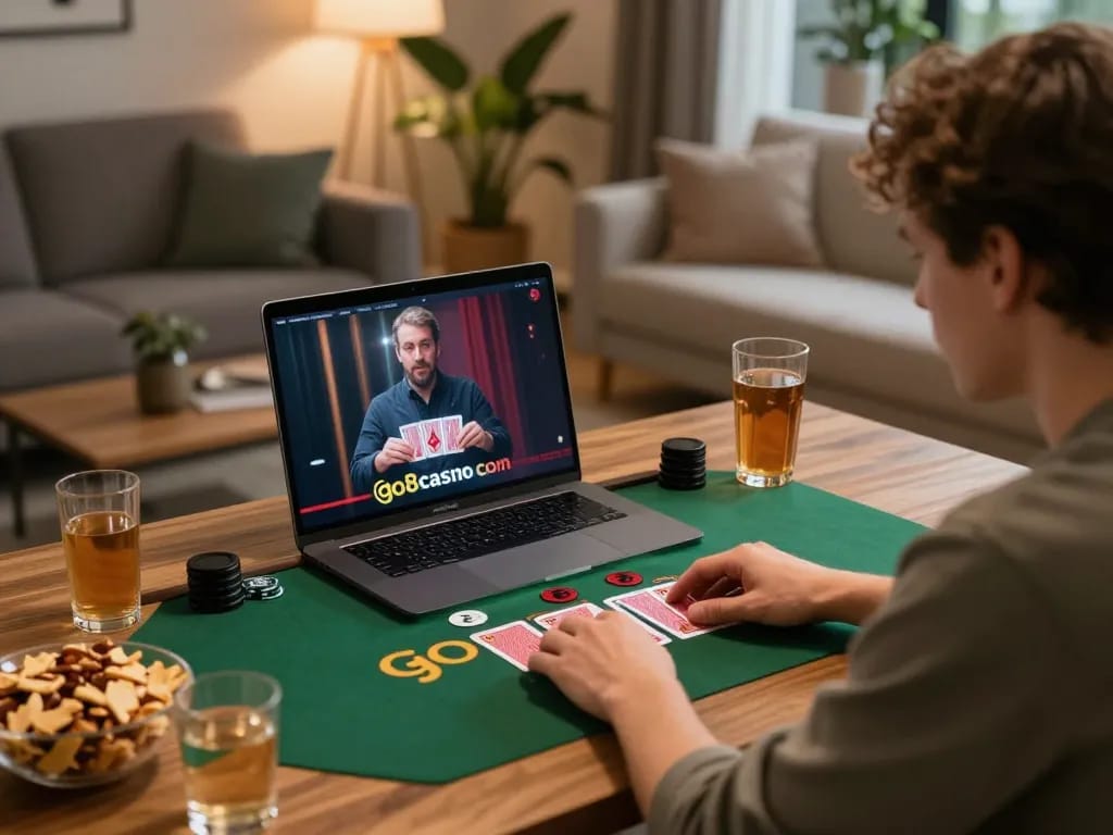 Engage in thrilling gameplay at go8casino com while enjoying live dealer blackjack at home