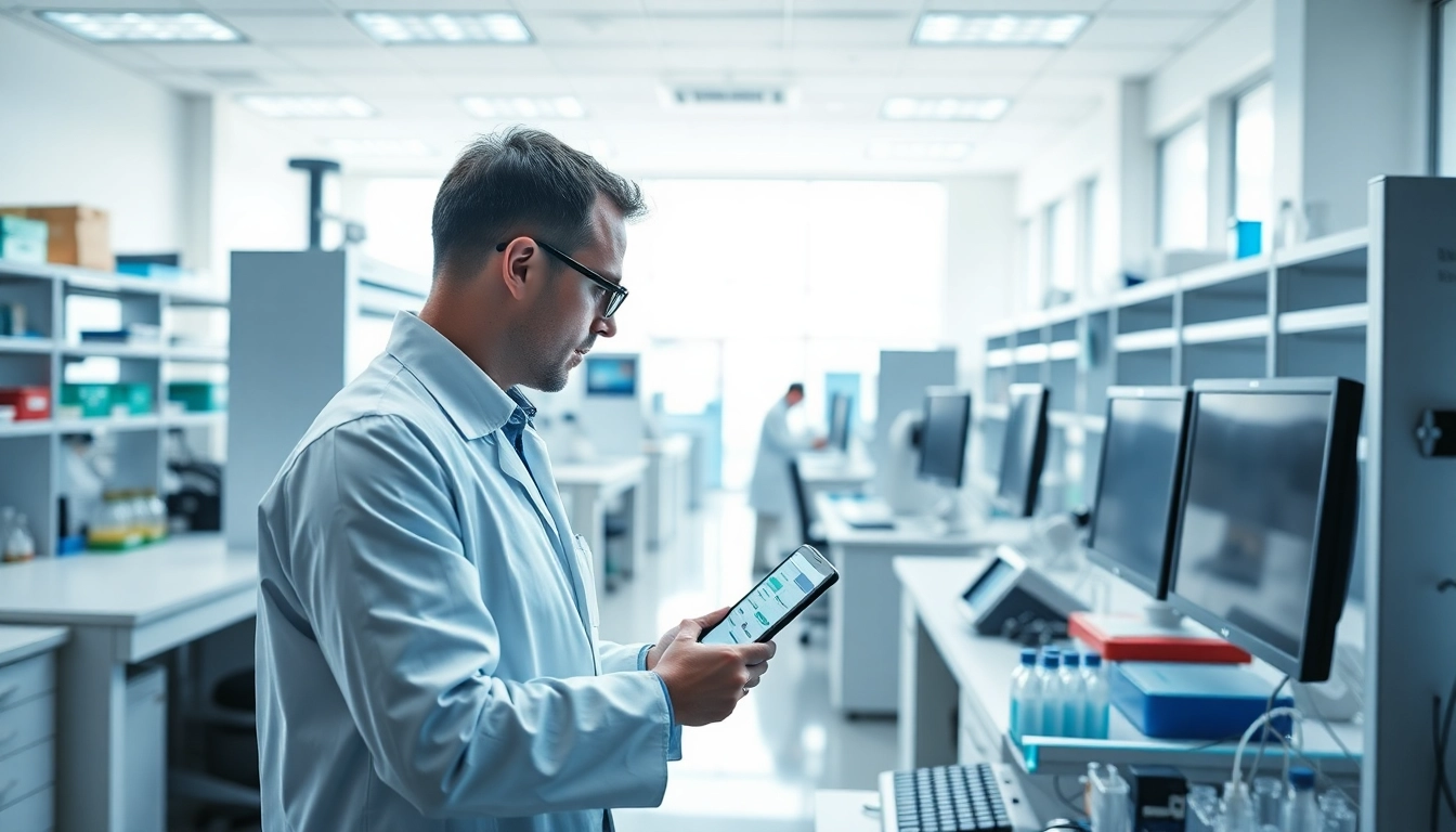 Alles Wichtige hier ansehen: Effiziente Dateneingabe im modernen Labor mit technologischem Fokus.