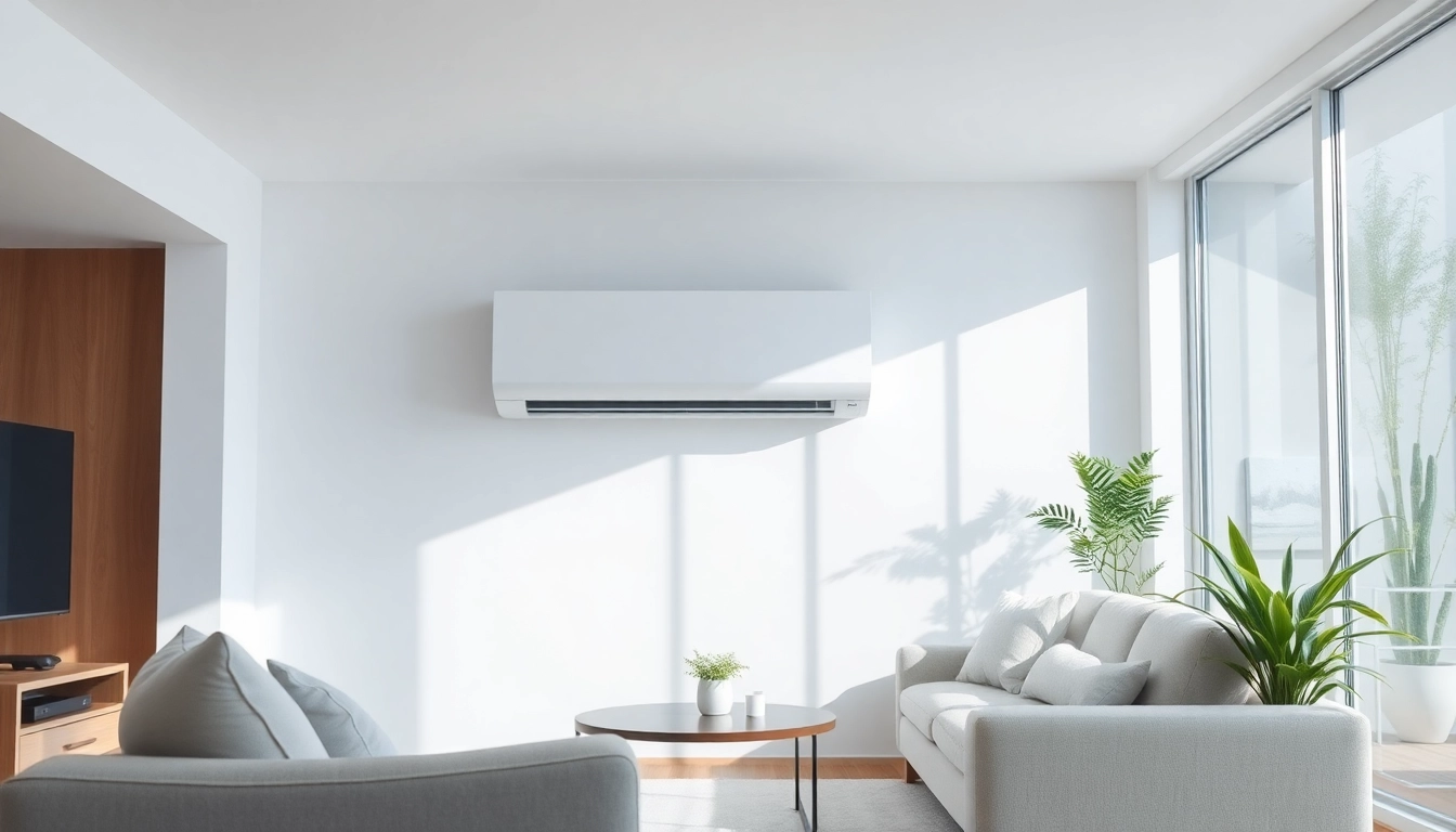 Effortlessly enjoy summer comfort with our high-quality Klimaanlage kaufen showcased in a modern living room.