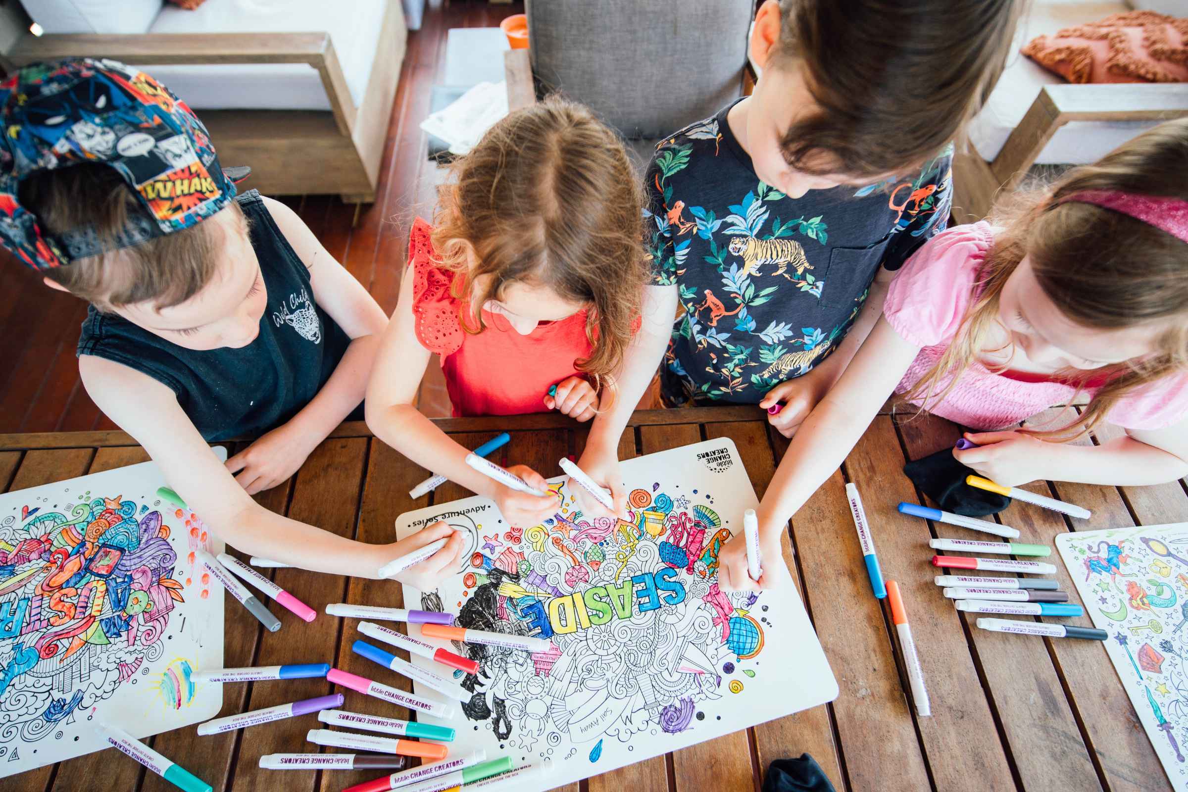Kreative Beschaeftigung Kinder 3 Jahre mit einfachen Regeln
