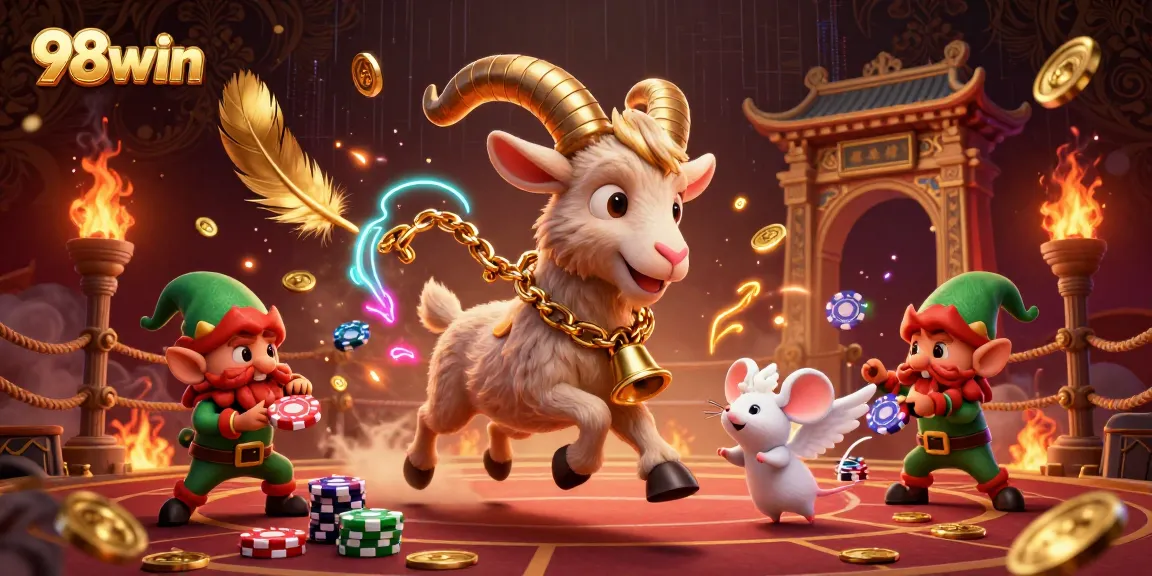 Experience the thrill of winning at 98win casino with lively characters, dynamic gameplay, and vibrant energy.