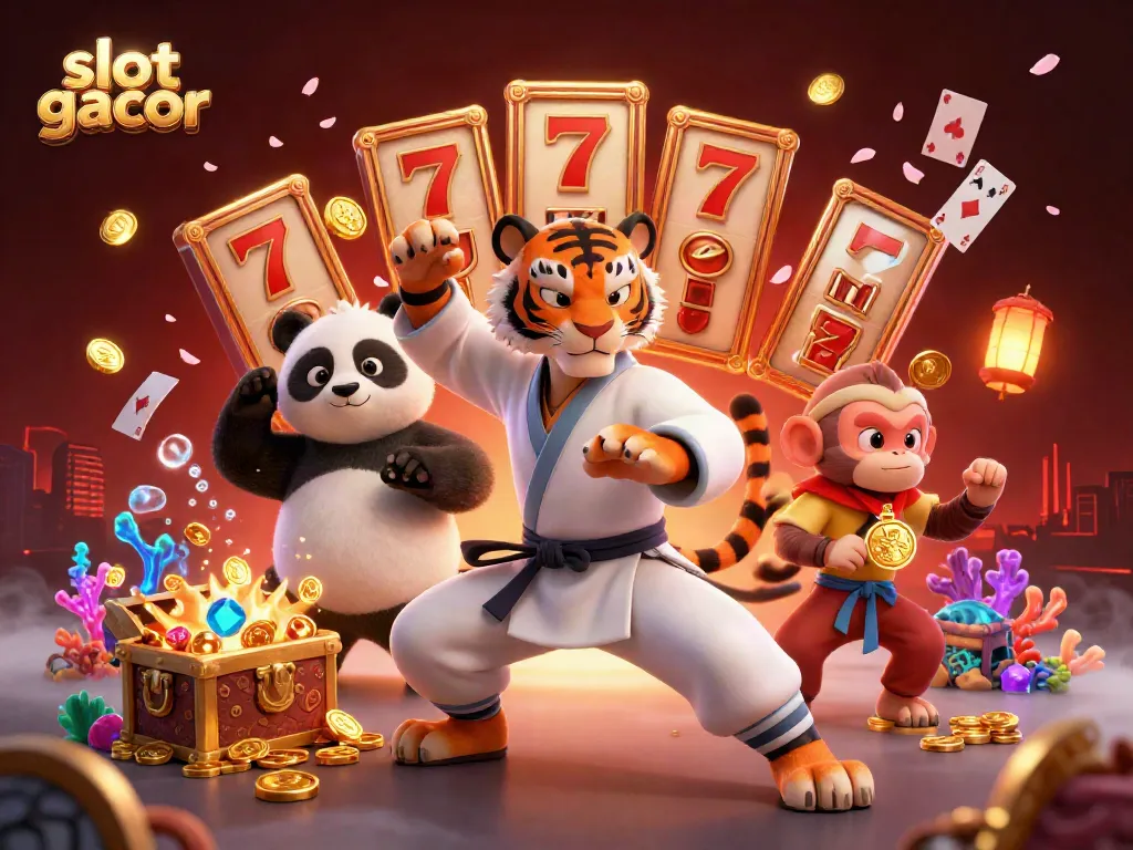 Experience thrilling wins with slot gacor in this vibrant scene full of excitement and riches.