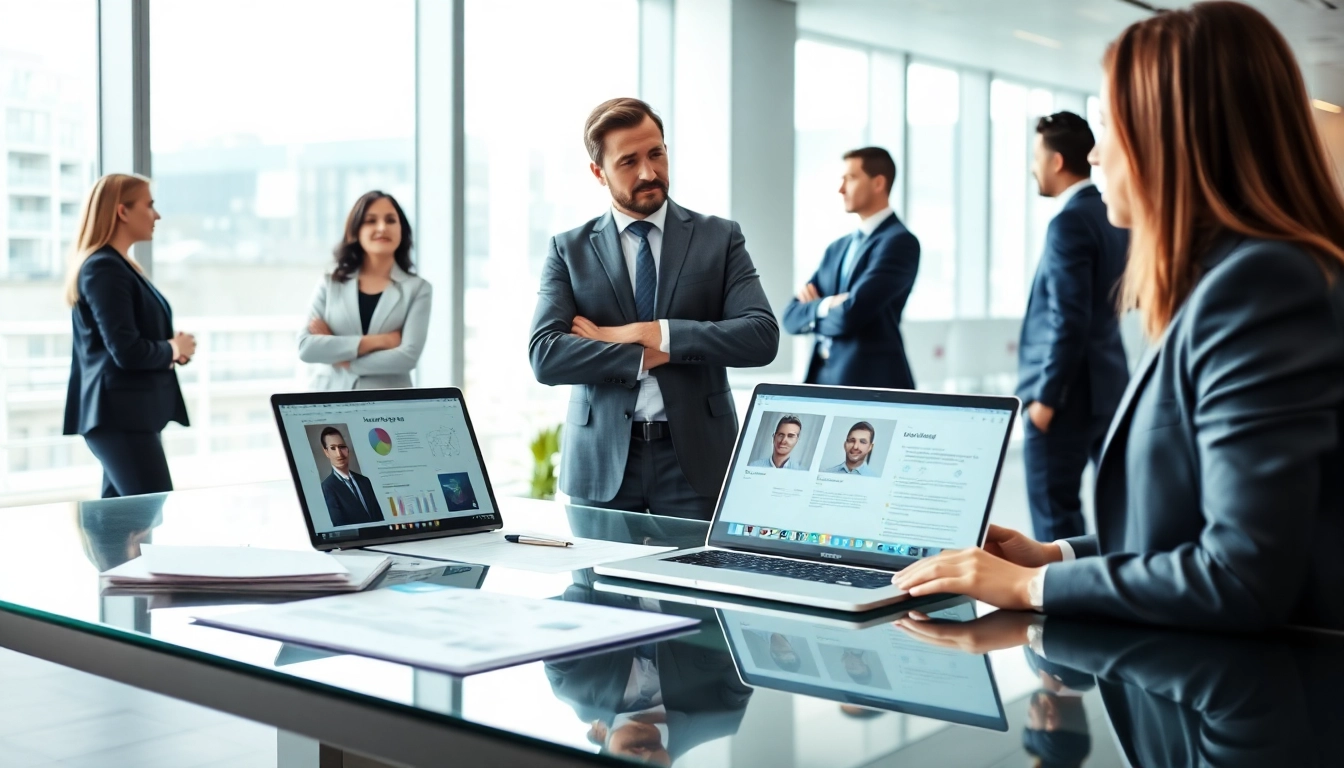 Headhunter Ingenieure engagiert sich für die besten Talente in einer dynamischen Büroumgebung.
