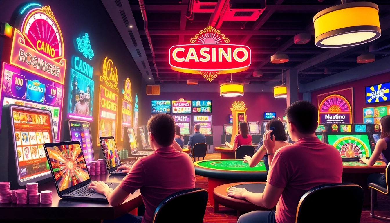 Experience thrilling casino online real money games with vibrant gameplay and happy players.