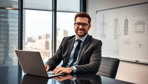 Headhunter Ingenieure bei der Arbeit im modernen Büro, konzentriert auf Bewerberprofile.