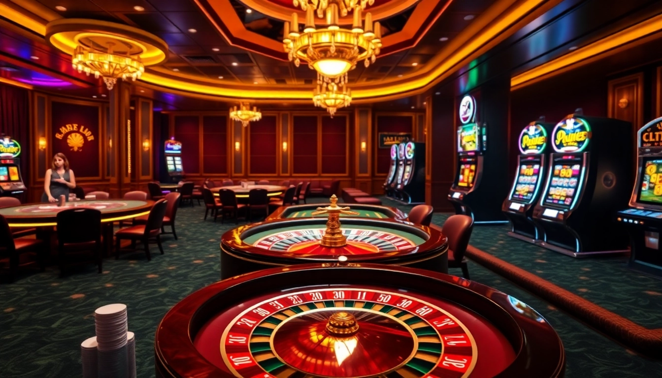Experience the thrill of ST666 LINK at a luxurious casino with vibrant games and betting excitement.