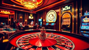 Experience the thrill of gambling at BL555 with vibrant casino tables and exciting gameplay.